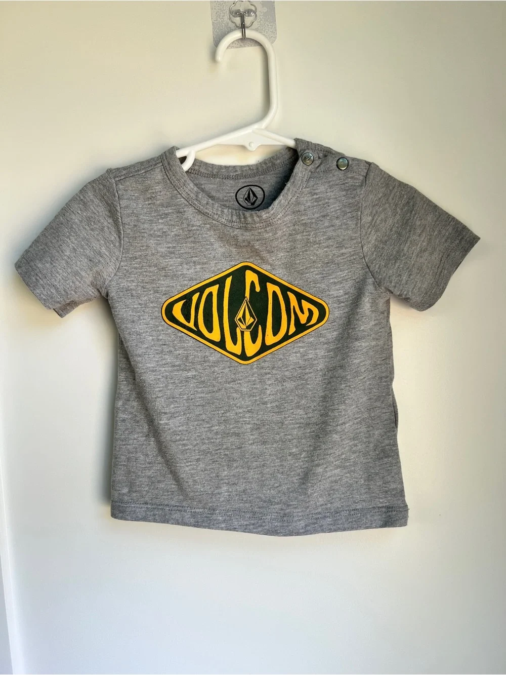 Volcom Baby Graphic Tee Gray 12M